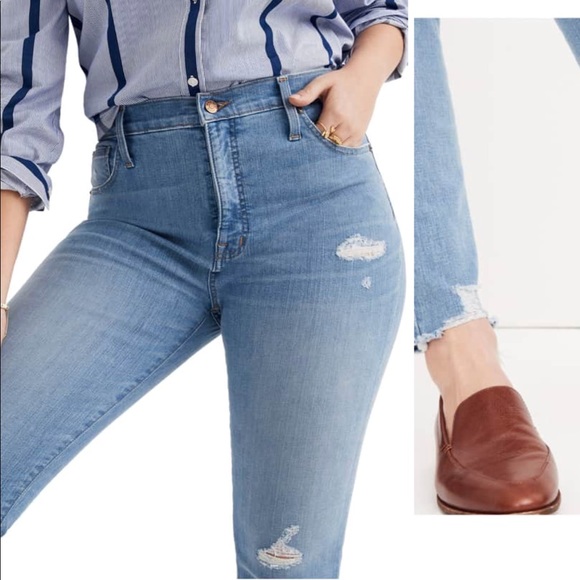 9 inch High Waist Skinny Jeans - Picture 4 of 5